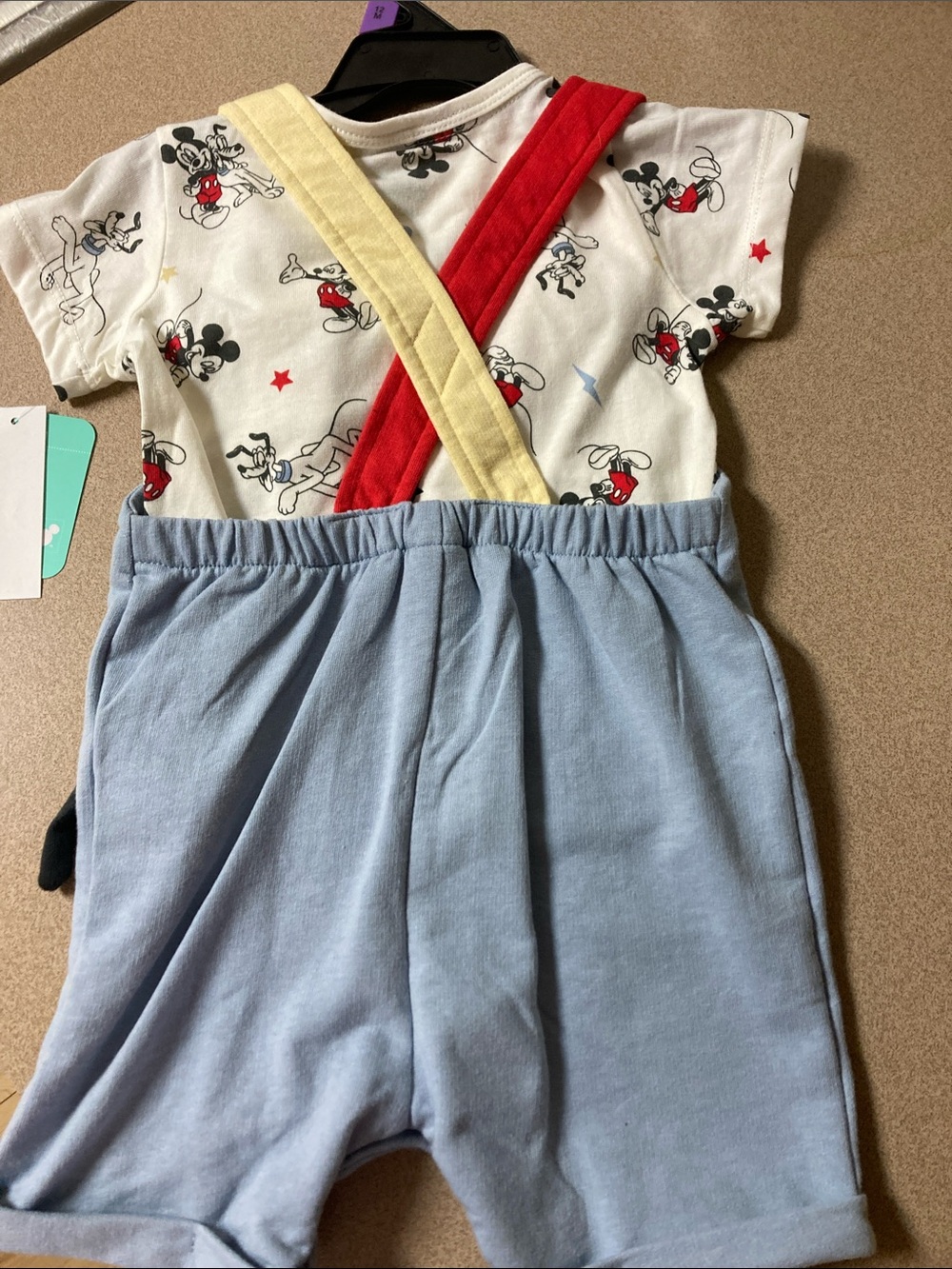 Disney Blue, Red & Yellow Mickey and Pluto Matching Set - Picture 6 of 9